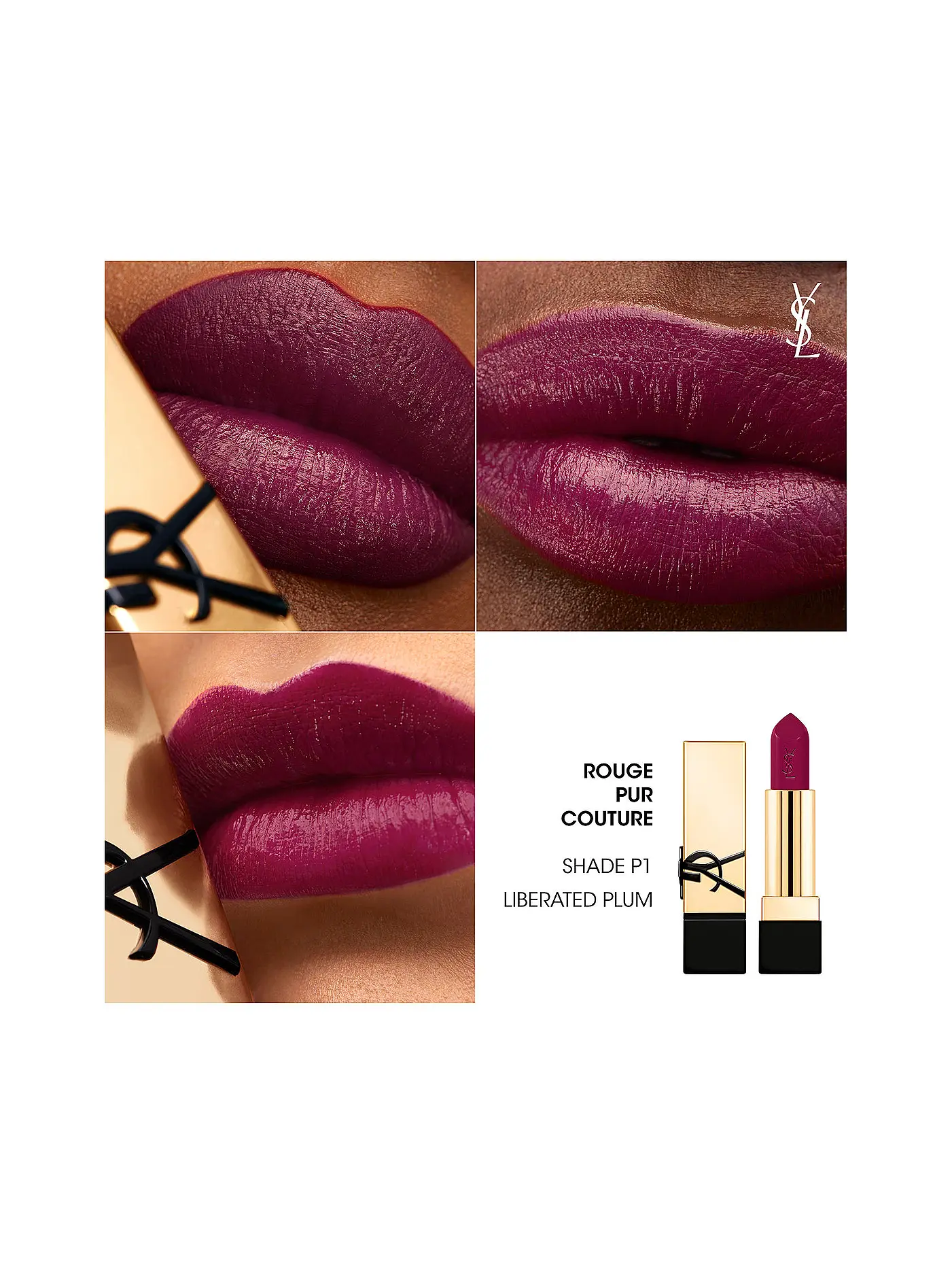 YVES SAINT LAURENT | Lippenstift - Rouge Pur Couture (R21) | beere